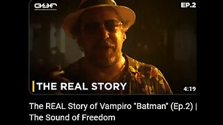 The REAL story of Vampiro "Batman" Part 1 | The Sound of Freedom