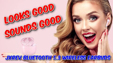 Jxrev Bluetooth 5.3 Wireless Earbuds