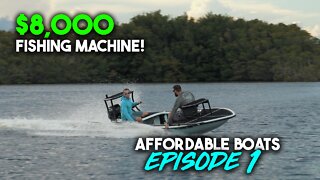 AFFORDABLE BOATS EP.1! $8k FISHING BOAT