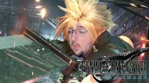 FF7 Remake Playthrough Part 2. First Class SOLDIER!!