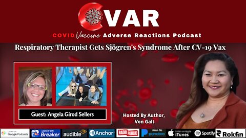Respiratory Therapist Gets Sjögren's Syndrome After Covid-19 Vax - Angela Sellers