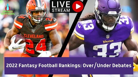 Fantasy Football Rankings 2022 | OVER & UNDER