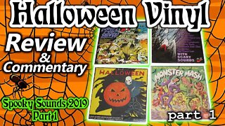 Halloween Vinyl LP Records, Review & Commentary! Spooky Sounds v4