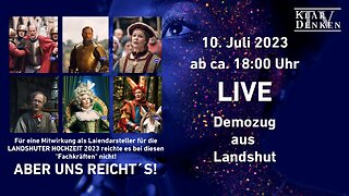 LIVE | aus Landshut: ABER UNS REICHT`S!