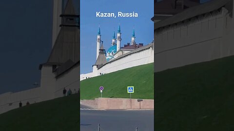 Kazan Kremlin, Kazan, Russia #russia #kazan #kremlin #mosque #russianchurch #russianmosque