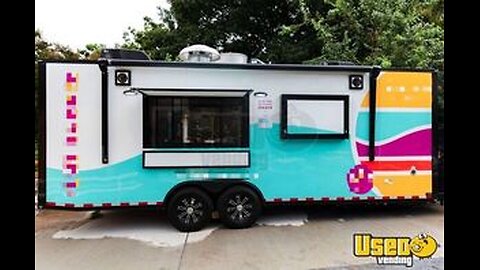 Custom - 8.6' x 24' Fully Loaded Kitchen Food Concession Trailer for Sale in Maryland!