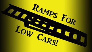 Ramps For Ramps For Low Aircooled VWs & cars! Building Ramp Extensions for my VW Bug & Bus