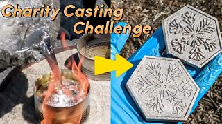 A Charity Casting Challenge - Melting Scrap Aluminum for a Christmas Ornament