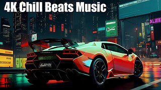 Chill Beats Music - House Do You Feel It? | (AI) Audio Reactive Cyberpunk | Street Race