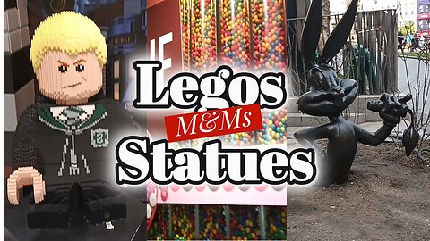 Legos, M&Ms and Statues