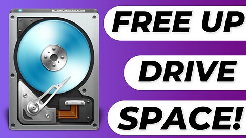 Free Up Hard Drive Space
