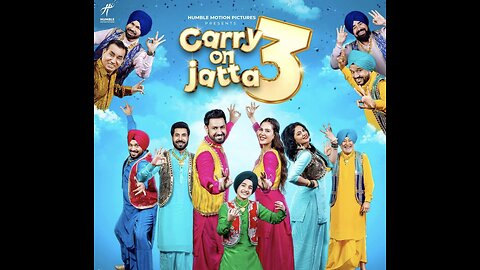 Carry On Jatta 3 Punjabi Full Movie 2023 | Gippy Grewal | SonamBajwa | Nasir Chinyoti |