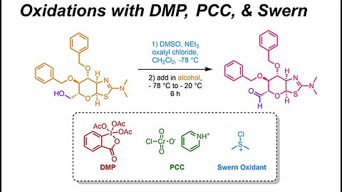 Oxidations - DMP, PCC & Swern - Aldehydes & Ketones (IOC 24)