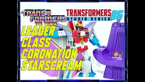 ⚠️✈️[IMPERDÍVEL] Transformers Studio Series 86 Leader Class Coronation Starscream