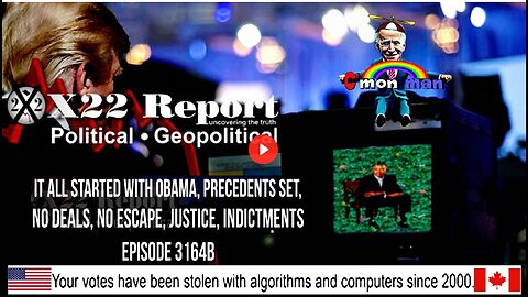 Ep 3164b - It All Started With Obama, Precedents Set, No Deals, No Escape, Justice, Indictments