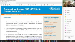 COVID-19 Coronavirus Reviewing Data Together - Mar 19
