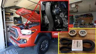 Tacoma Idler Pulley and Serpentine Belt Replacement