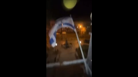 An anti-Zionist activist in the Ukrainian city of Krivoy Rog tore down the Israeli flag.