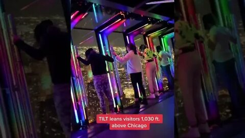 Its the season to TILT 94 floors over Chicago! #travel #shorts