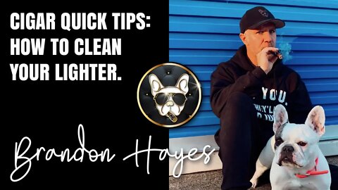 Cigar Quick Tips: How to clean your lighter.