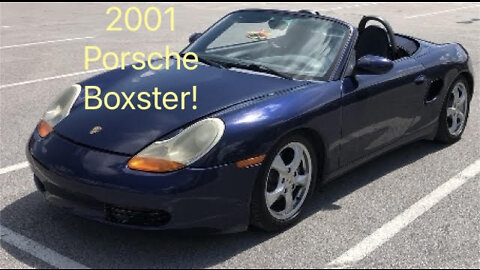 FOR SALE! 2001 Porsche Boxster 5 speed manual!