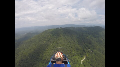 4th of July - Pinnacle Mountain Fly-over