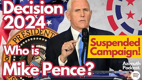 Shocking revelation: Mike Pence suspends campaign