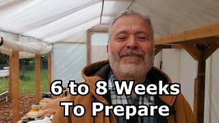 Warning. What If We Only Have 6 to 8 Weeks To Prepare?