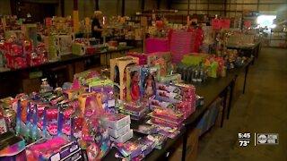 Toys for Tots works ahead of toy shortage