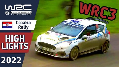 WRC Rally Highlights : Croatia Rally 2022 : WRC3 Day 1