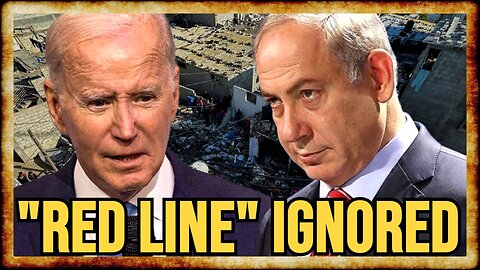 Netanyahu DEFIES and CRITICIZES Biden's "Red Line" Warning