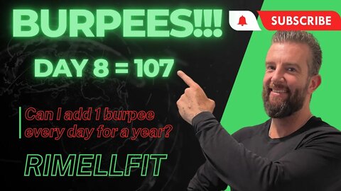 107 Burpees and it's been a week already!