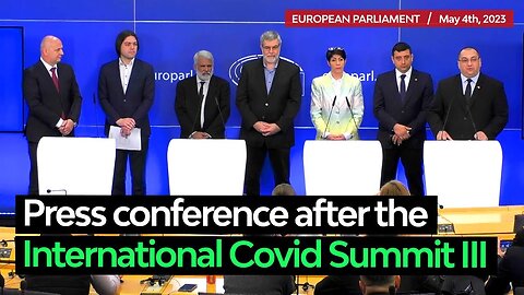 MEPs, Dr. Robert Malone and Byram Bridle - Press Conference After The International Covid Summit III
