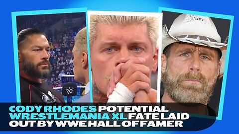 WWE Hall of Famer Discusses Cody Rhodes' WrestleMania Rematch Fate