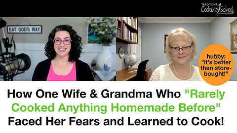 How Grandma Denise Who "Rarely Cooked Anything Homemade Before" Faced Her Fears & Learned to Cook!