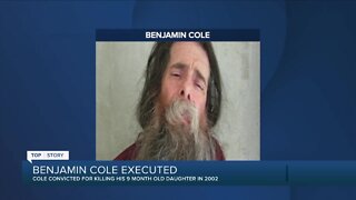 Oklahoma executes death row inmate Benjamin Cole