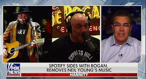 "Their Job is to push back against the man," Adam Carolla responds back in Hannity Interview