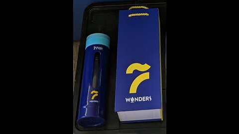 7 Wonders Water Bottle From Prife International Instructions How To Use