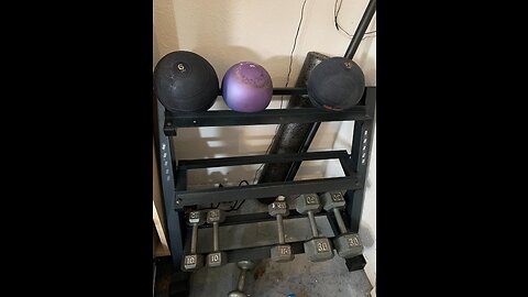 Marcy 3-Tier Dumbbell Rack Multilevel Weight Storage Organizer for Home Gym DBR-86