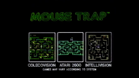 1983 - 'Mouse Trap' Video Game Commercial