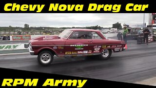 Dan Funk's Chevy Nova Drag Car Jegs ET Series 8/2/2020