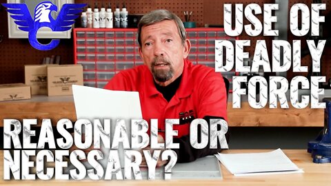 Police Use of Deadly Force: Reasonable or Necessary? Critical Mas(s) with Massad Ayoob, Ep. 01