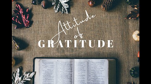 Attitude of Gratitude