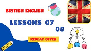 Learn English Lesson 7 and 8 - Stage 01