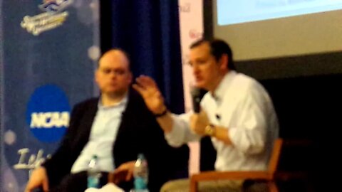 Ted Cruz takes Q on Illegal Immigrants at WRKO Town Hall Southern NH University 5-30-2015