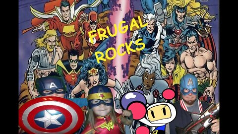 Discussing Current Comics, Games And YouTube Channels- FRUGAL ROCKS #7