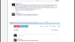 REBEL NEWS WON'T ASK GRETA Y SHE PREVENTS SOLUTIONS & DELETED MY COMMENT INFORMING VIEWERS