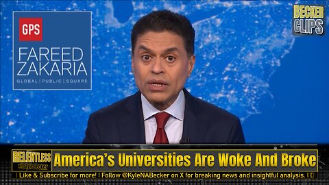 What? CNN Is Calling Out America's 'Woke' Colleges.