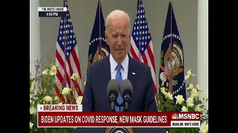 Scary! Biden has a complete meltdown when challenged on his mask lies! Can't control himself at all