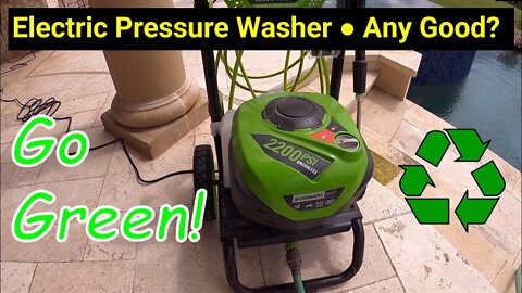 Greenworks Electric Pressure Washer ● 2200 PSI ● Any Good? ✅